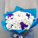 Букет «Летнее настроение» из хризантем