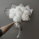 Букет «Белые Осенние Хризантемы»