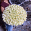 Букет «Снежный ангел» из роз