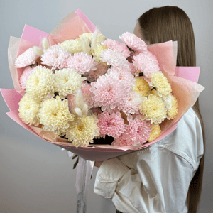 Букет 2 Шапку надень из хризантем