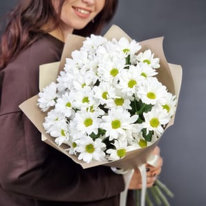 Букет «Нежные хризантемы»