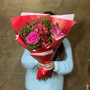 Букет Роз и Альстромерии