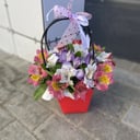 Композиция «Веселое настроение» из альстромерий