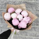 Букет «9 пионов Сара Бернар»