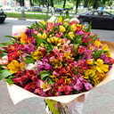 Букет «Палитра» из альстромерий