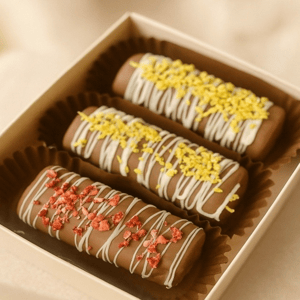 Птичье молоко "бананово-клубничное"