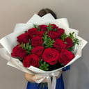 Букет 15 красных роз