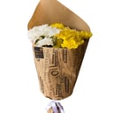 Букет из 3 кустовых хризантем