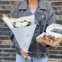 Подарочный набор "Микс с хризантемой"