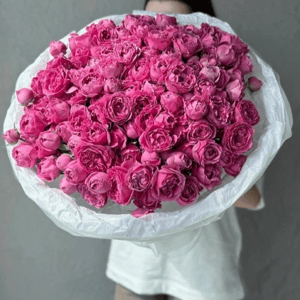 Букет Гигант из кустовой розы