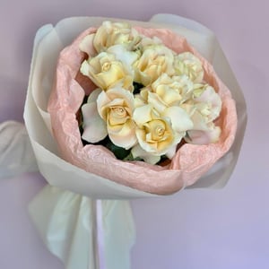 Букет «Французские розы "Летний рассвет"»