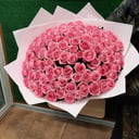 Букет «101 розовая роза»