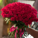 Букет «Неоновый танец» из роз