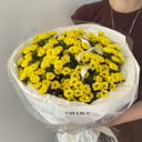 Букет «Лето в твоих руках» из хризантем