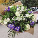 Букет 3 из ирисов и роз