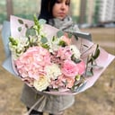 Букет «Buket 06» из альстромерий и гортензий