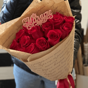 Букет «Розы для мамы»