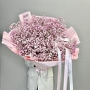 Букет «Розовые мечты» из гипсофил