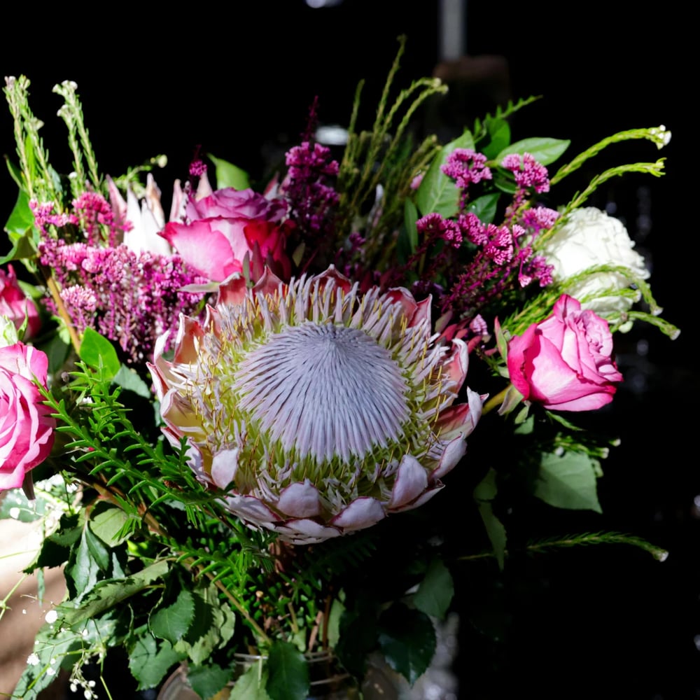 Ungewöhnliche Blumen und exotische Blüten in kräftigen Farben