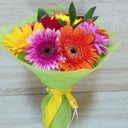 Букет из разноцветных гербер