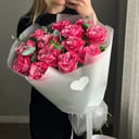 Букет «Пионовидные розы 15шт»