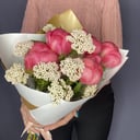 Букет «Coral» из пионов