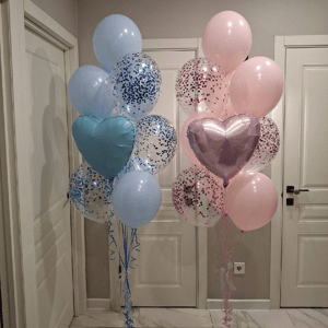 Воздушные шары на гендер пати