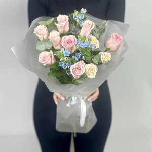 Букет «Магия природы» из роз