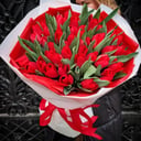 Букет «Канегем» из тюльпанов