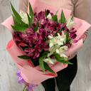 Букет «Бабочки в животе» из альстромерий