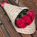 Букет из красных 7 роз