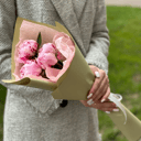 Букет «3 нежных пиона»