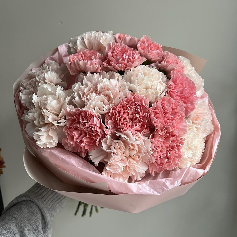 Букет «Розовые диантусы»