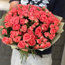 Букет «29 кустовых роз»