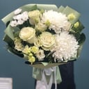 Букет «Ты Совершенство» из роз и эустом