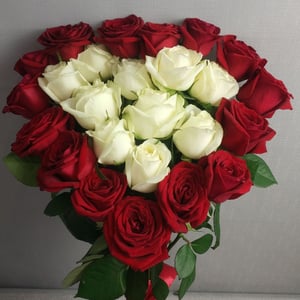 Букет «Сердце» из роз