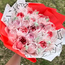 Букет из зефирных цветов