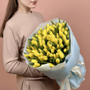Букет «Золотое море» из тюльпанов