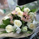 Букет Супер из роз и эустом