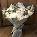 Букет «Изумруд» из пионов