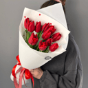 Букет с тюльпанами на 8марта - миллион с