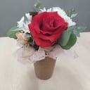 Композиция «Комплимент» из роз и хризантем