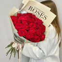 25 Roses букет из красных роз премиум