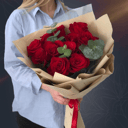 Букет «Эвия Red XL» из роз