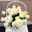 Большая корзина "Облако цветов"