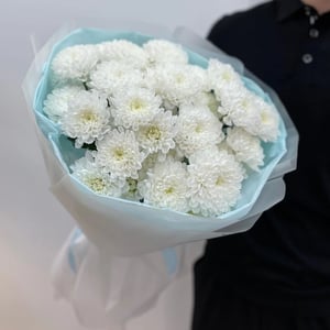 Букет из кустовых хризантем сорта Алтай
