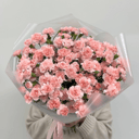 Букет «Гвоздика кустовая 49 веточек»