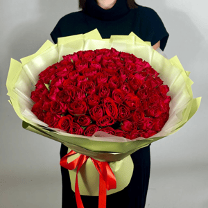 Букет «101 счастье» из роз