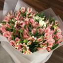 Букет «Нежная альстромерия»