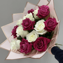 Букет «Вечерний поцелуй» из роз